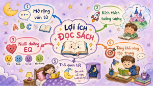 Lợi ích của việc đọc sách cho trẻ nhỏ